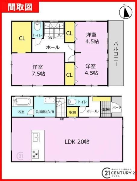 鹿児島市西伊敷1丁目新築戸建14モデルNo.1