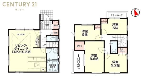 鹿児島市下竜尾町新築戸建1期-1号棟