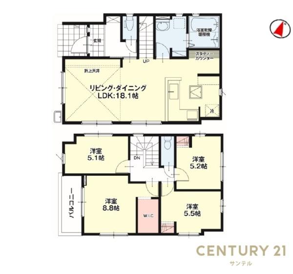 鹿児島市稲荷町新築戸建　2期-2号棟