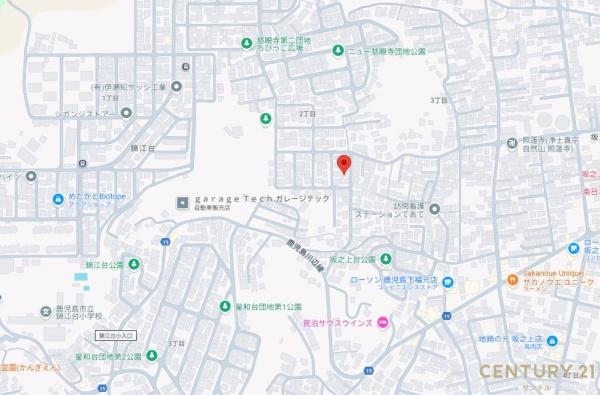 鹿児島市錦江台2丁目　土地