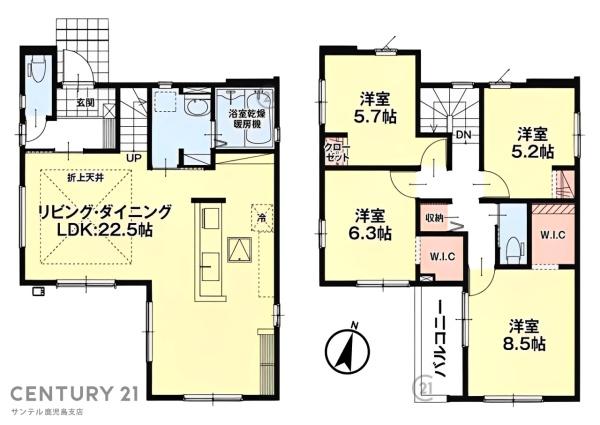鹿児島市大明丘1丁目新築戸建　3期-1号棟