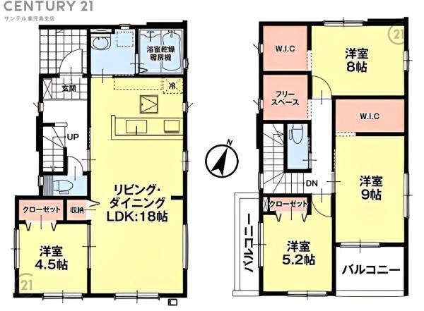 姶良市加治木町木田新築戸建　3期-1号棟