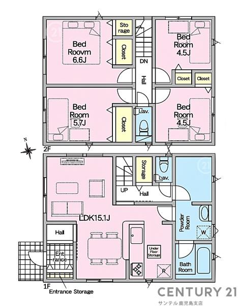 鹿児島市西伊敷1丁目新築戸建　第18-1号棟
