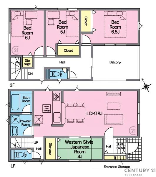 姶良市松原町2丁目新築戸建　第5-4号棟
