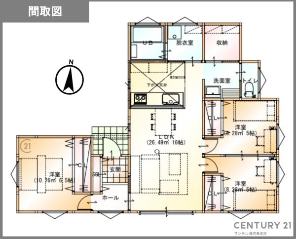 霧島市国分郡田　新築平屋