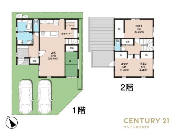 鹿児島市桜ヶ丘6丁目新築戸建　桜ヶ丘A棟