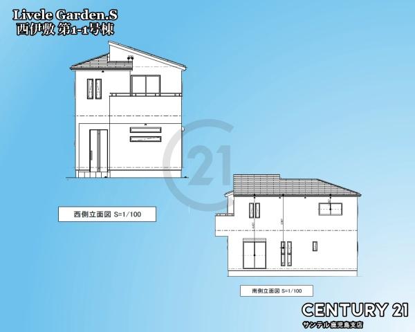 鹿児島市西伊敷6丁目新築戸建第1-1号棟