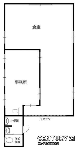 宮崎市大工2丁目倉庫兼事務所