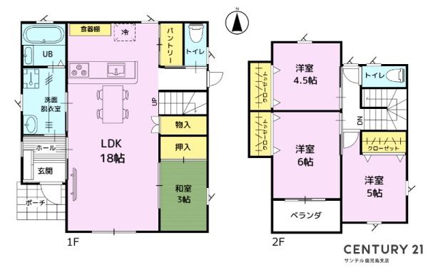 鹿児島市吉野町新築戸建　6号地モデル