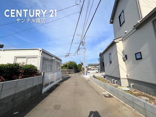 ハートフルタウン宮崎市島之内 9期-A号棟(前面道路含む現地写真)