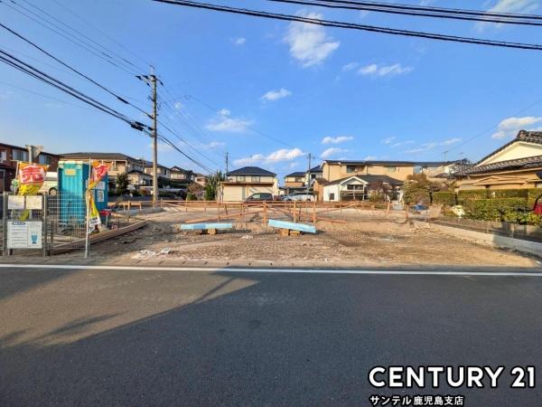 鹿児島市坂之上7丁目新築戸建 第35-1号棟(前面道路含む現地写真)