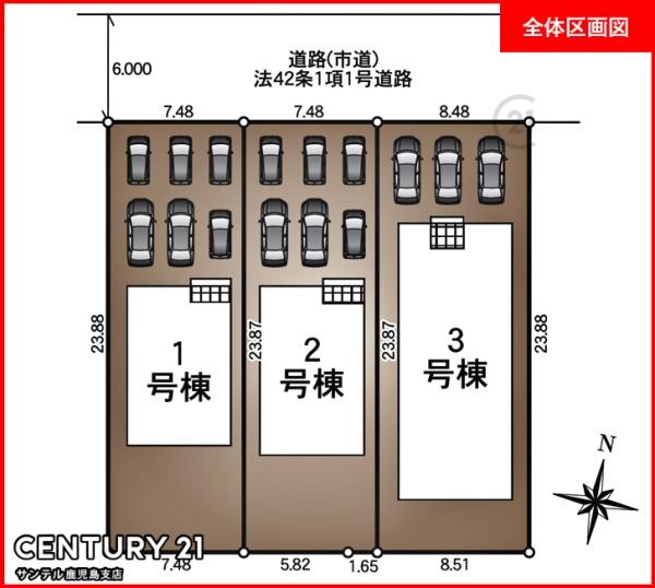 姶良市西宮島町新築平屋　第3-3号棟