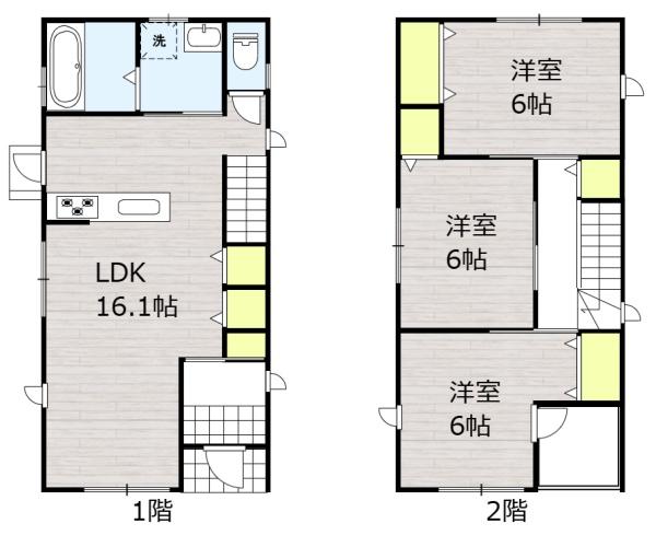 第3希望ヶ丘4丁目モデル3号地　C21サンテル南店