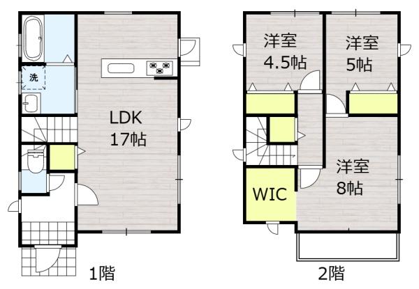 築浅戸建　第8本郷南方モデル2号地　C21サンテル南店