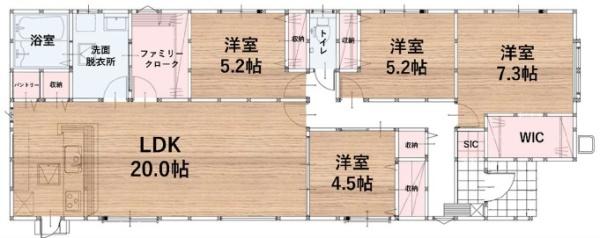 恒久6丁目1期　1号棟