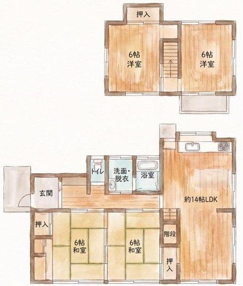 宮崎市佐土原町下田島の中古一戸建て