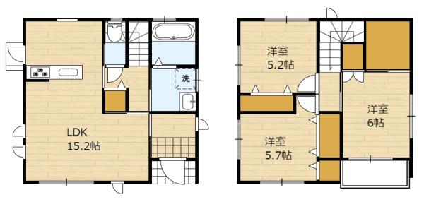 第4下田島平松モデル5号地　C21サンテル南店