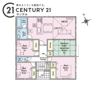 都城市高木町　新築戸建　第2-1号棟