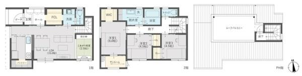 【CIEL】小松台北町新築戸建　北棟