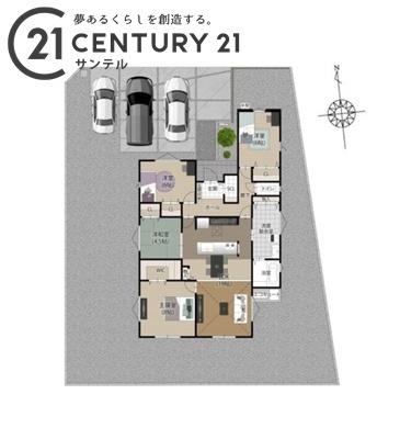 三股小東モデル　新築戸建　1号地