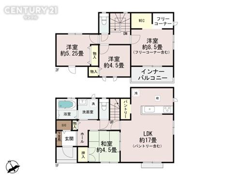 宮崎市清水1丁目　新築戸建　A号棟
