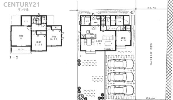 宮崎市小松新築戸建2期-1号棟　C21サンテル南店