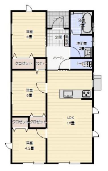 田野町井倉モデル4号棟　C21サンテル南店
