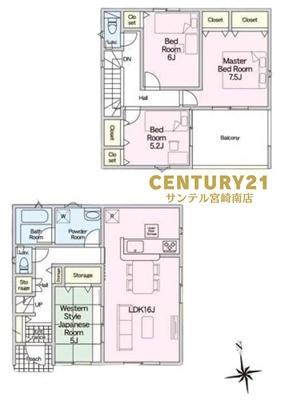 赤江新築戸建　第5-1号棟【C21サンテル南店】