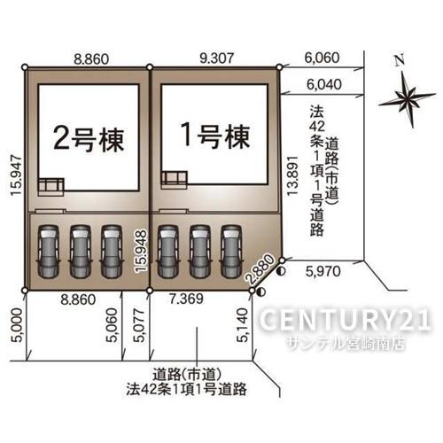 赤江新築戸建　第5-2号棟【C21サンテル南店】