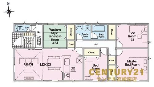 都城市年見町新築戸建　第1-1号棟【C21サンテル南店】