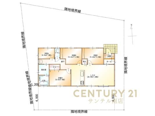 平屋【C21サンテル南店】都城市下長飯Ⅱ(R6)D号