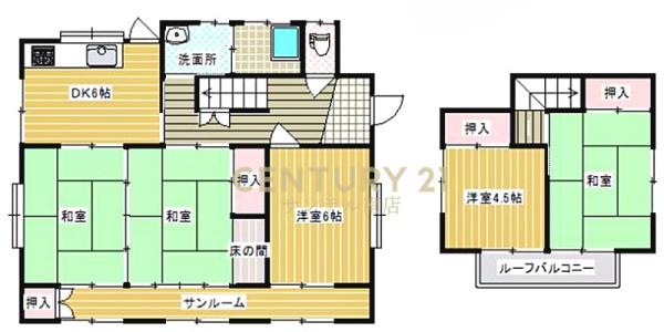 【C21サンテル南店】宮崎市大字小松中古戸建