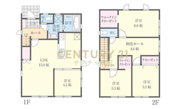 【C21サンテル南店】フォレクス大島町2　B号棟
