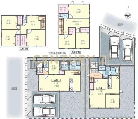 【C21サンテル南店】フォレクス大島町2　B号棟