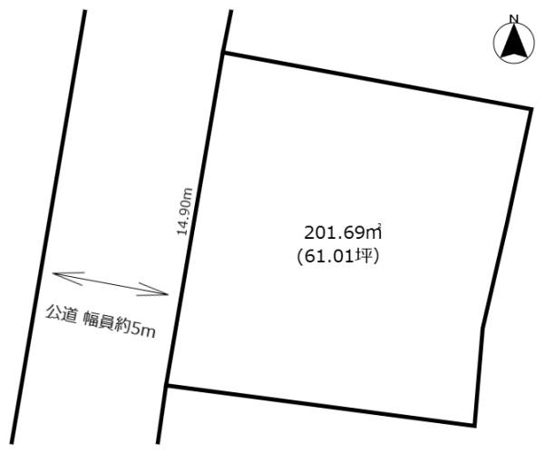 宮崎市下北方町役田の土地
