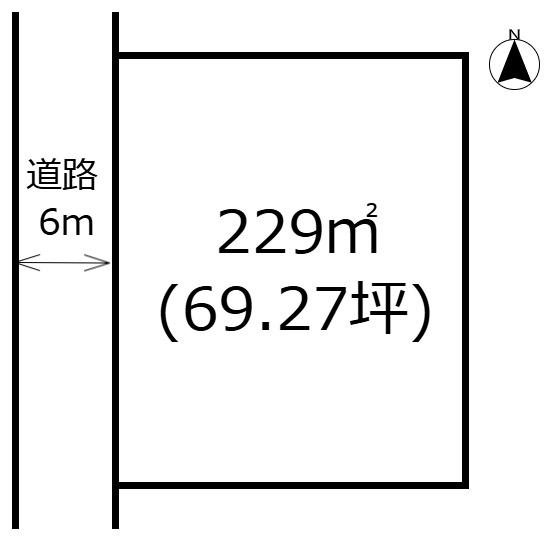 宮崎市花山手西２丁目の土地