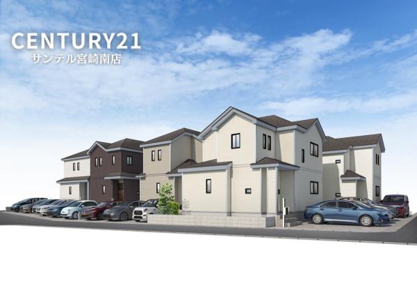 宮崎市島之内新築戸建　9期-C号棟C21サンテル南店