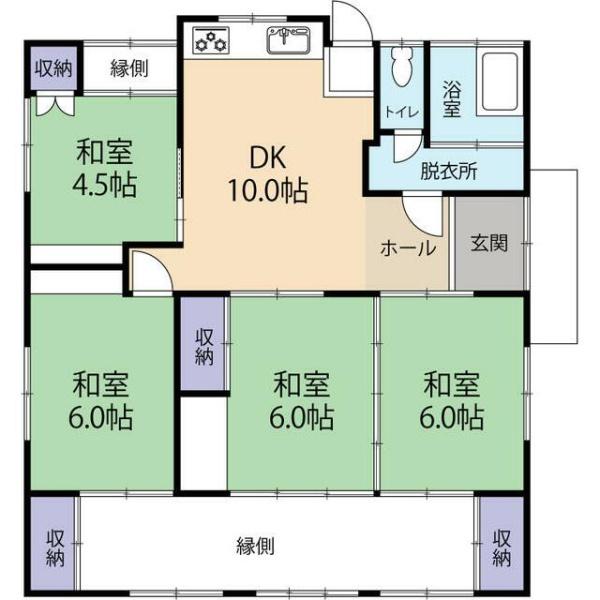 大字田吉の中古住宅