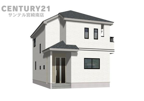 宮崎市熊野2期-A号棟C21サンテル南店