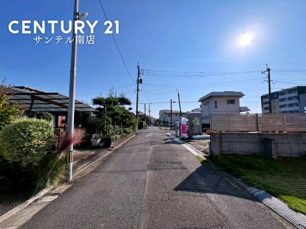 宮崎市永楽町第4-1号棟(前面道路含む現地写真)