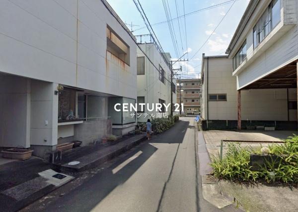 宮崎市大塚町第13-1号棟(前面道路含む現地写真)