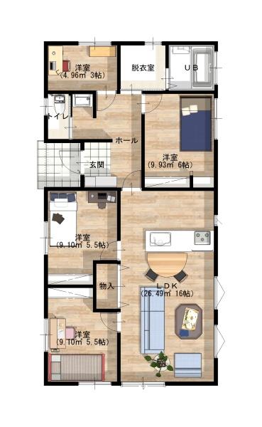 佐土原町下田島栄町新築建売B号地