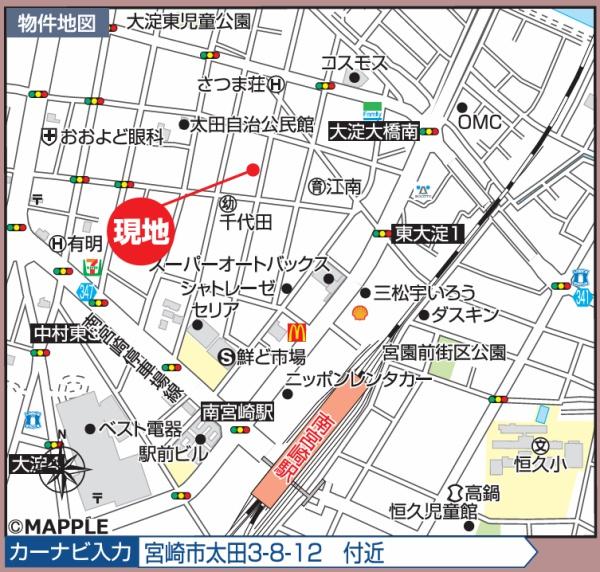 宮崎市太田新築戸建1期-3号棟C21サンテル21南店