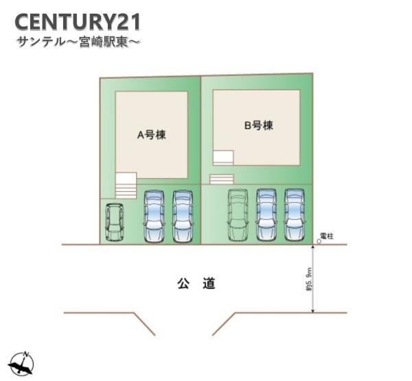 宮崎市佐土原町下那珂　B号棟