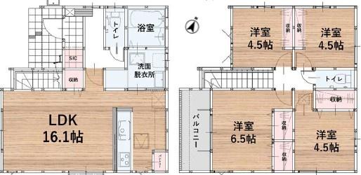宮崎市下北方町下郷の新築一戸建