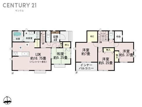 大塚町笹原　新築戸建　A号棟