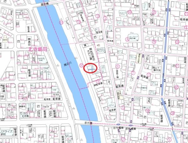 浜松市中央区木戸町の土地