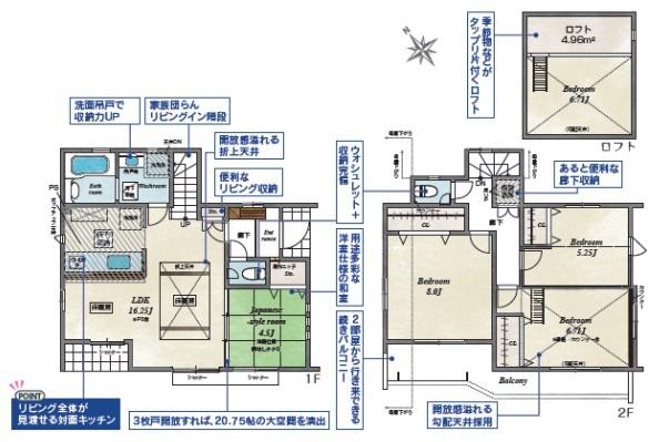 東久留米市浅間町２丁目　全４棟　１号棟