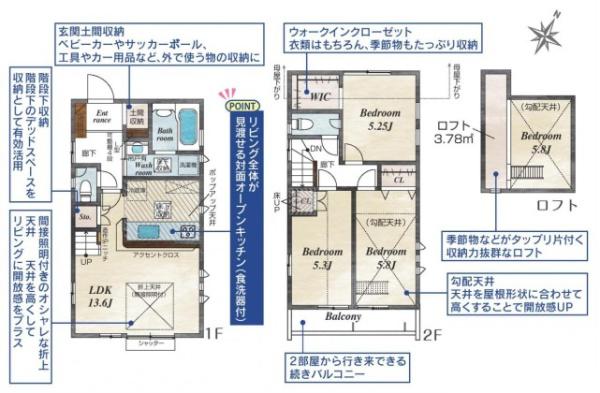 東村山市　恩多町３丁目　全２棟　２号棟