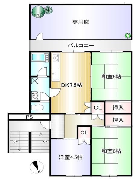 西武狭山台ハイツＳ棟